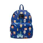 Loungefly Disney - Chibi All-Over-Print Navy Blue Mini Backpack