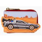 Loungefly Back to the Future - 40th Anniversary Delorean Accordion Wallet