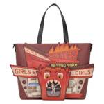 Loungefly Beetlejuice - Beetlejuice Inferno Room Tote Bag with Coin Bag