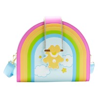 Loungefly Care Bears - Funshine Bear Rainbow Swing Crossbody Bag