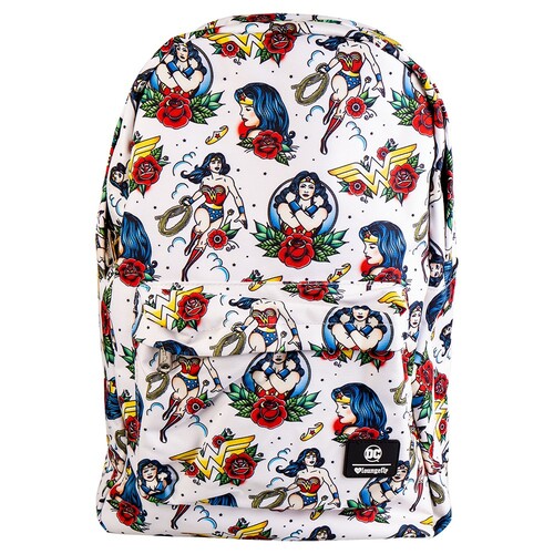 Loungefly DC Wonder Woman - Tattoo Print Backpack