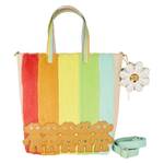 Loungefly Good Luck Trolls - Trolls with Faux Fur Tote Bag & Detachable Coin Bag