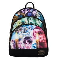 Loungefly Harry potter - Trilogy Triple Pocket Mini Backpack