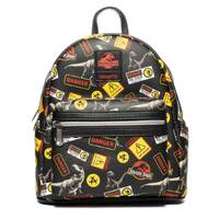 Loungefly Jurassic Park - Warning Signs US Exclusive Mini Backpack