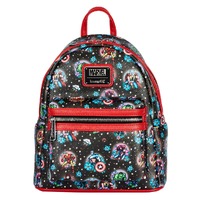 Loungefly Marvel - Avengers Floral Tattoo Mini Backpack