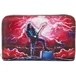 Loungefly Stranger Things - Eddie Munson Tribute Glow in the Dark Zip Around Wallet