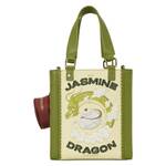 Loungefly Avatar The Last Airbender - Jasmine Dragon Tote Crossbody Bag with Coin Bag