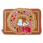 Loungefly Peanuts - Snoopy Gingerbread Wreath Scented Zip Around Wallet
