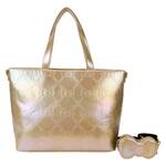 Loungefly Hello Kitty - 50th Anniversary Metallic Gold Tote Bag