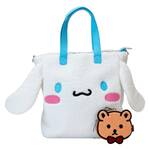 Loungefly Hello Kitty - Cinnamoroll Sherpa Tote Bag with Coin Bag