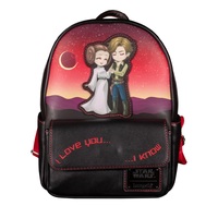Loungefly Star Wars - Leia & Han Solo US Exclusive Mini Backpack