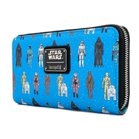 Loungefly Star Wars - Action Figures Zip Around Wallet