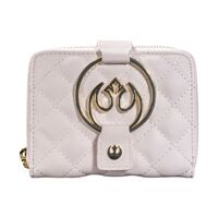 Loungefly Star Wars - Rebel White Gold Hardware Zip Around Wallet