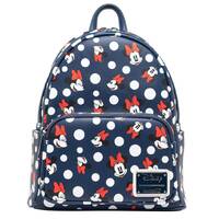 Loungefly Disney Minnie Mouse - Polka Dots Navy Mini Backpack