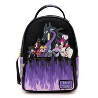 Loungefly Disney - Villains Purple Flame US Exclusive Mini Backpack