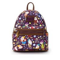 Loungefly Disney Snow White and the Seven Dwarfs - Seven Dwarfs US Exclusive Mini Backpack