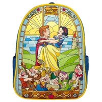Loungefly Snow White and the Seven Dwarfs - Stained Glass US Exclusive Mini Backpack