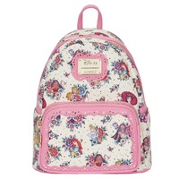 Loungefly Disney Princess - Floral Tattoo Mini Backpack