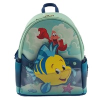 Loungefly Disney The Little Mermaid - Flounder and Sebastian Mini Backpack