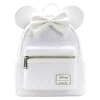 Loungefly Disney Minnie Mouse - Sequin Wedding Mini Backpack