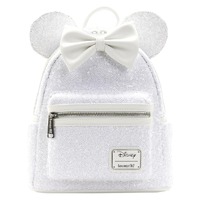 Loungefly Disney Minnie Mouse - Sequin Wedding Mini Backpack