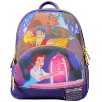 Loungefly Disney Beauty And The Beast - Triple Pocket Scene Mini Backpack