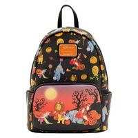 Loungefly Disney Winnie the Pooh - Halloween Group Glow Mini Backpack