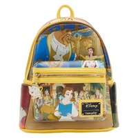 Loungefly Disney Beauty and the Beast - Princess Scenes Mini Backpack