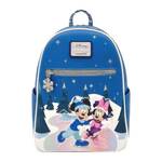 Loungefly Mickey & Minnie - Winter Scene US Exclusive Mini Backpack