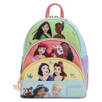 Loungefly Disney Princess - Triple Pocket Mini Backpack