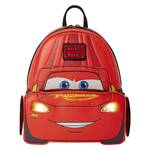 Loungefly Cars (20th Anniversary) - Lightning McQueen Metallic Light-Up Mini Backpack