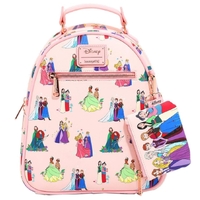 Loungefly Disney Princess - Mothers And Daughters Mini Backpack And Coin Bag Set