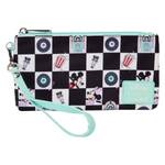 Loungefly Disney - Mickey & Minnie Date Diner AOP Nylon Wristlet