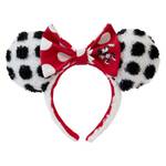 Loungefly Disney Minnie Mouse - Minnie Rocks The Dots Sherpa Ears Headband