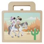 Loungefly Disney - Western Mickey & Minnie Lunchbox Journal
