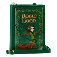 Loungefly Disney Robin Hood - Classic Book Convertible Crossbody Bag