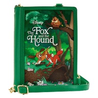 Loungefly Disney The Fox and the Hound - Classic Book Convertible Crossbody