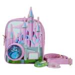 Loungefly Disney Sleeping Beauty - Castle Three Good Fairies Stained Glass Crossbody Bag