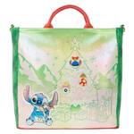Loungefly Disney - Lilo & Stitch Holiday Tote Bag