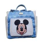 Loungefly Disney - Mickey Mouse Sherpa Denim Tote Bag