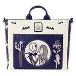 Loungefly The Nightmare Before Christmas - Jack & Sally Night Sky Convertible Backpack & Tote Bag