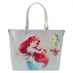 Loungefly Disney The Little Mermaid - Ariel & Flounder Tote Bag with Coin Bag