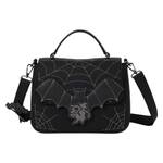Loungefly Disney - Mickey & Minnie Spiderweb and Bats Crossbody Bag