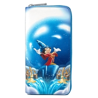 Loungefly Disney Fantasia - Sorcerer Mickey Zip Around Wallet