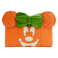 Loungefly Disney Minnie Mouse - Pumpkin Glow Wallet