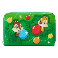 Loungefly Disney Chip and Dale - Christmas Ornaments Wallet
