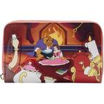 Loungefly Disney Beauty & the Beast - Fireplace Scene Zip Around Wallet
