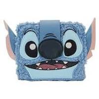 Loungefly Disney Lilo and Stitch - Stitch Plush Sherpa Cosplay Bifold Wallet
