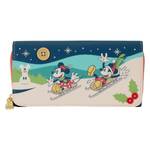 Loungefly Disney - Mickey & Minnie Holiday Flap Wallet