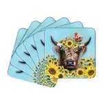 Lisa Pollock - Coasters Sunny Highland (Set of 6)